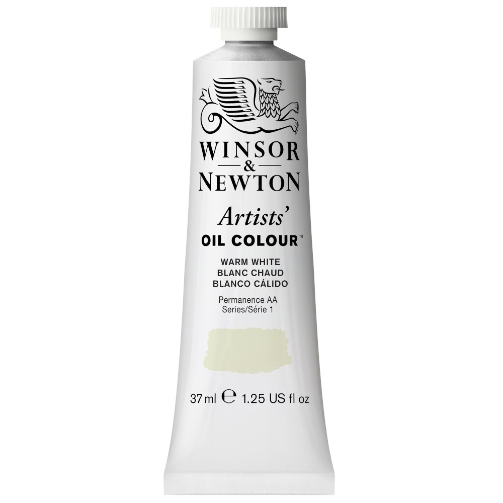 Farba olejna Artists' Oil Colour - Winsor & Newton - Warm White 37 ml