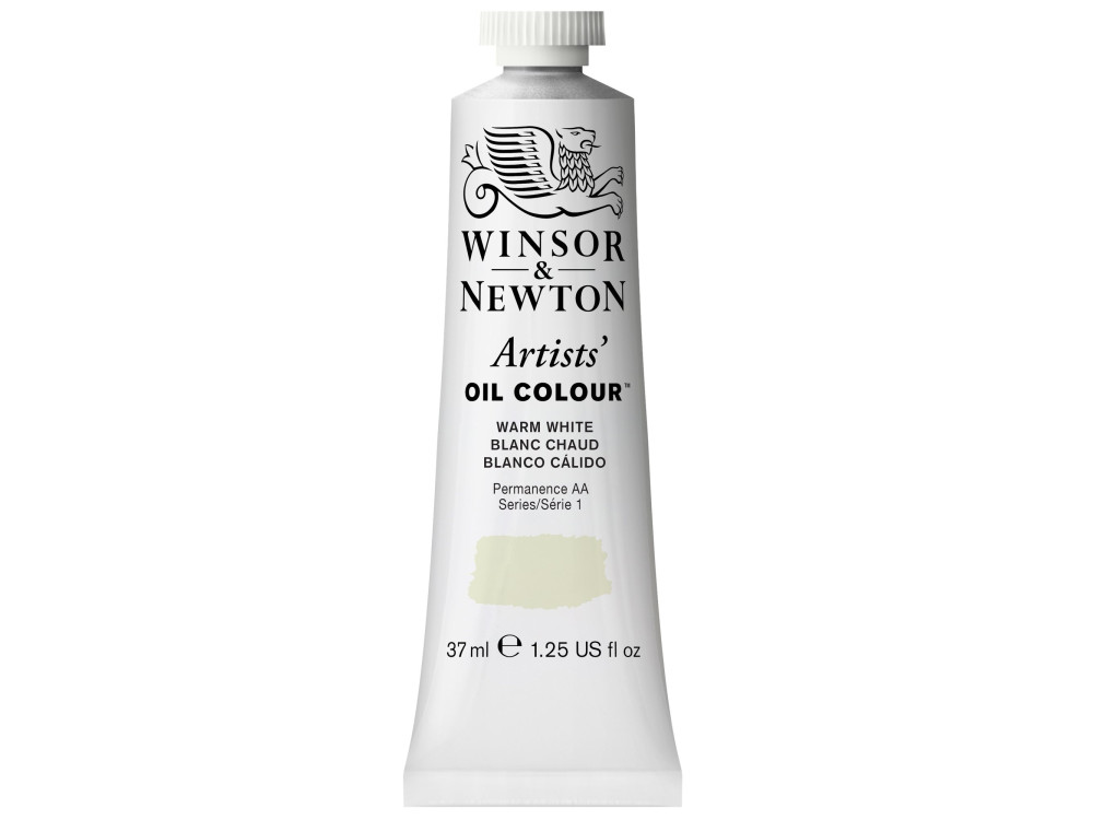 Farba olejna Artists' Oil Colour - Winsor & Newton - Warm White 37 ml