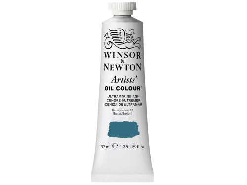 Farba olejna Artists' Oil Colour - Winsor & Newton - Ultramarine Ash 37 ml