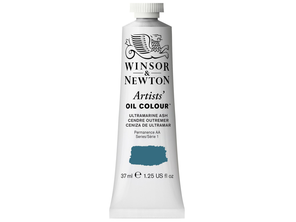 Farba olejna Artists' Oil Colour - Winsor & Newton - Ultramarine Ash 37 ml