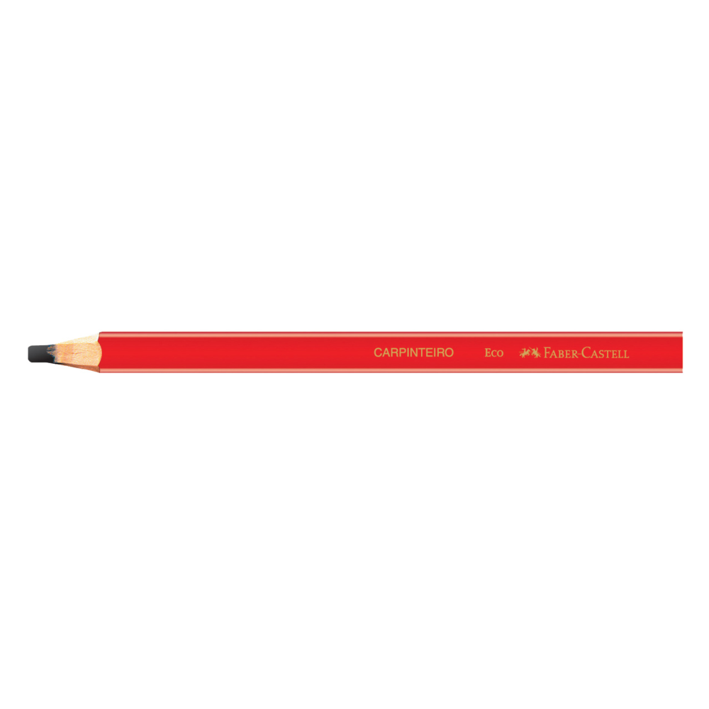 Carpentry pencil - Faber-Castell - red