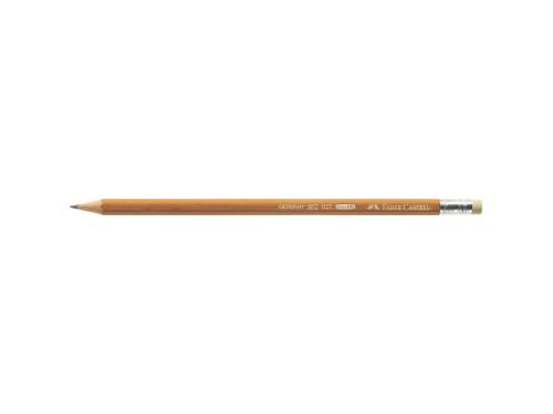 Ołówek grafitowy z gumką 1117 HB - Faber-Castell