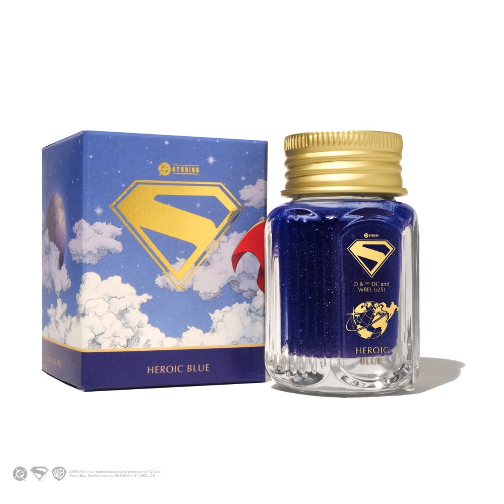 Calligraphy ink Superman - Ferris Wheel Press - Heroic Blue 28 ml