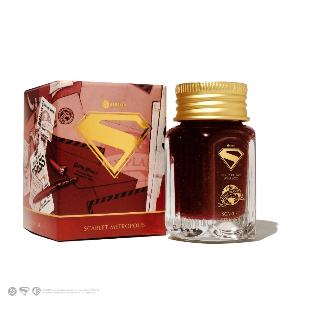 Calligraphy ink Superman - Ferris Wheel Press - Scarlet Metropolis 28 ml