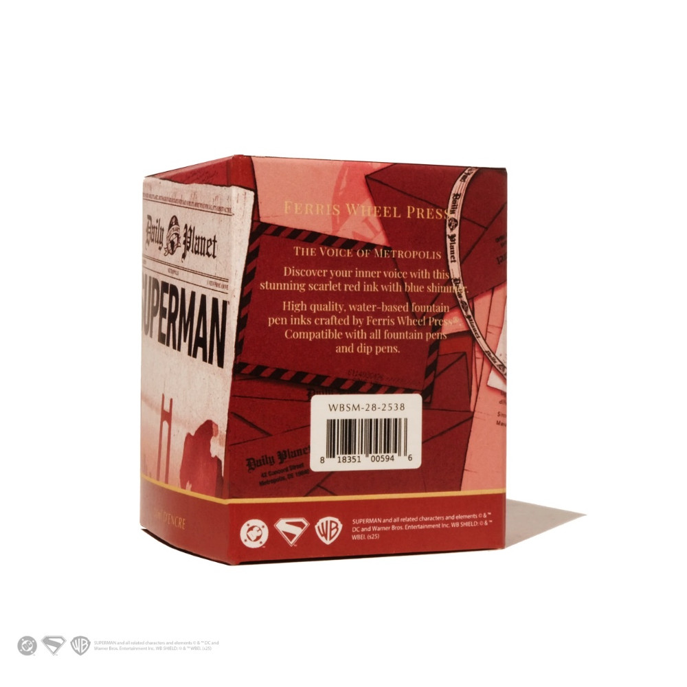 Calligraphy ink Superman - Ferris Wheel Press - Scarlet Metropolis 28 ml