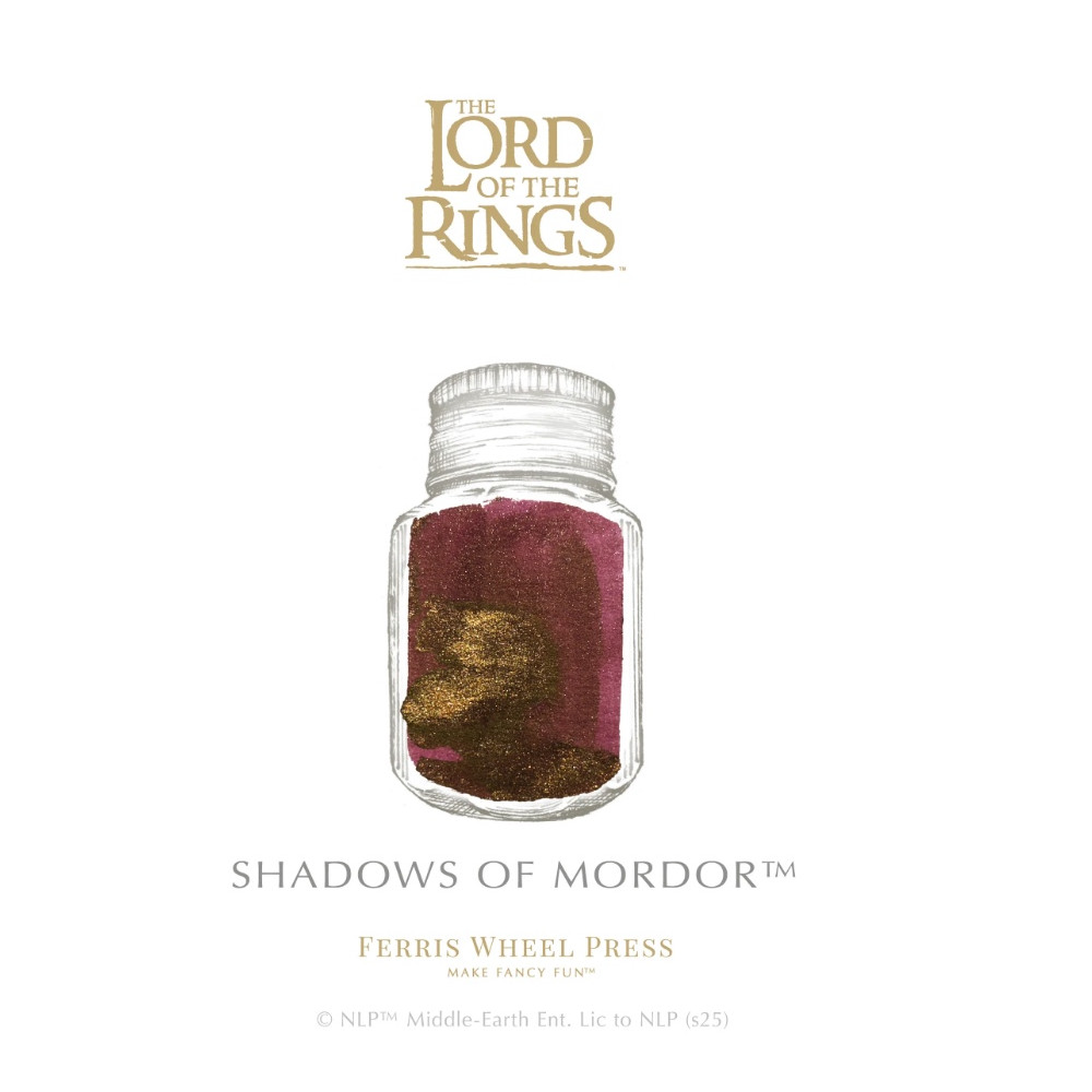 Atrament The Lord of the Rings - Ferris Wheel Press - Shadows of Mordor 28 ml