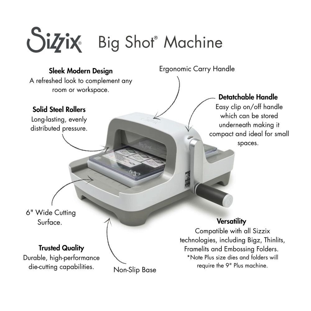 Die-cutting and embossing Machine Big Shot A5 - Sizzix
