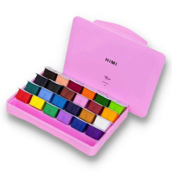Zestaw gwaszy Jelly Cup Pink - HIMI - 24 szt.