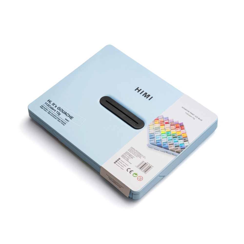 Set of Twin Cup Gouache paints - HIMI - Ice Blue 112 pcs. x 12 g