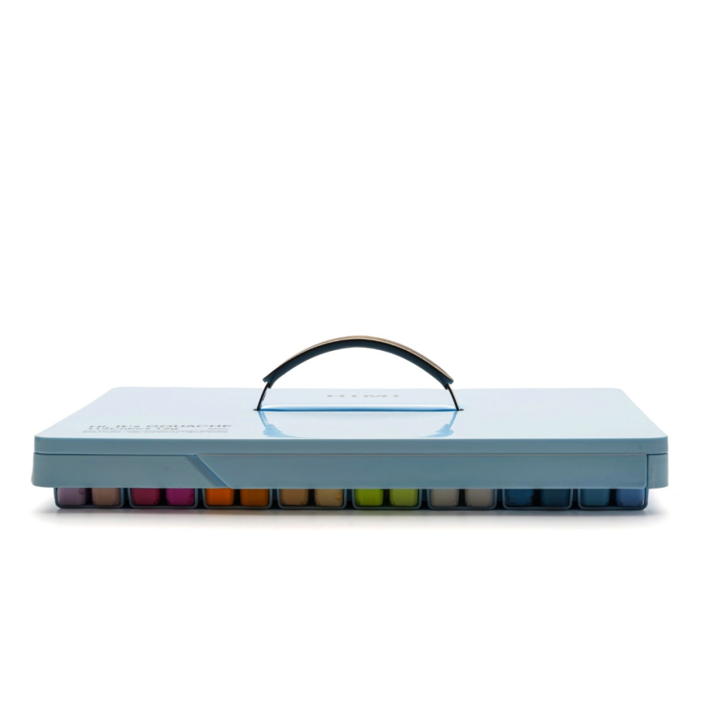 Set of Twin Cup Gouache paints - HIMI - Ice Blue 112 pcs. x 12 g