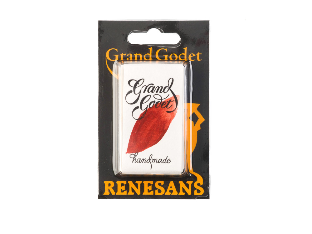 Farba akwarelowa Grand Godet w kostce - Renesans - 38 Burnt Sienna