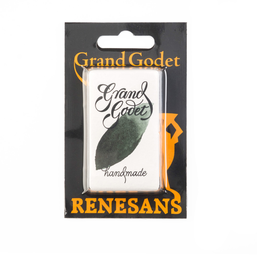 Farba akwarelowa Grand Godet w kostce - Renesans - 30 Perylene Green