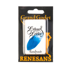 Farba akwarelowa Grand Godet w kostce - Renesans - 23 Cobalt Turquoise