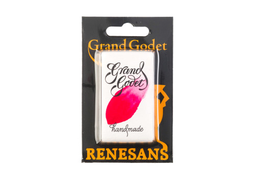 Farba akwarelowa Grand Godet w kostce - Renesans - 12 Carmine