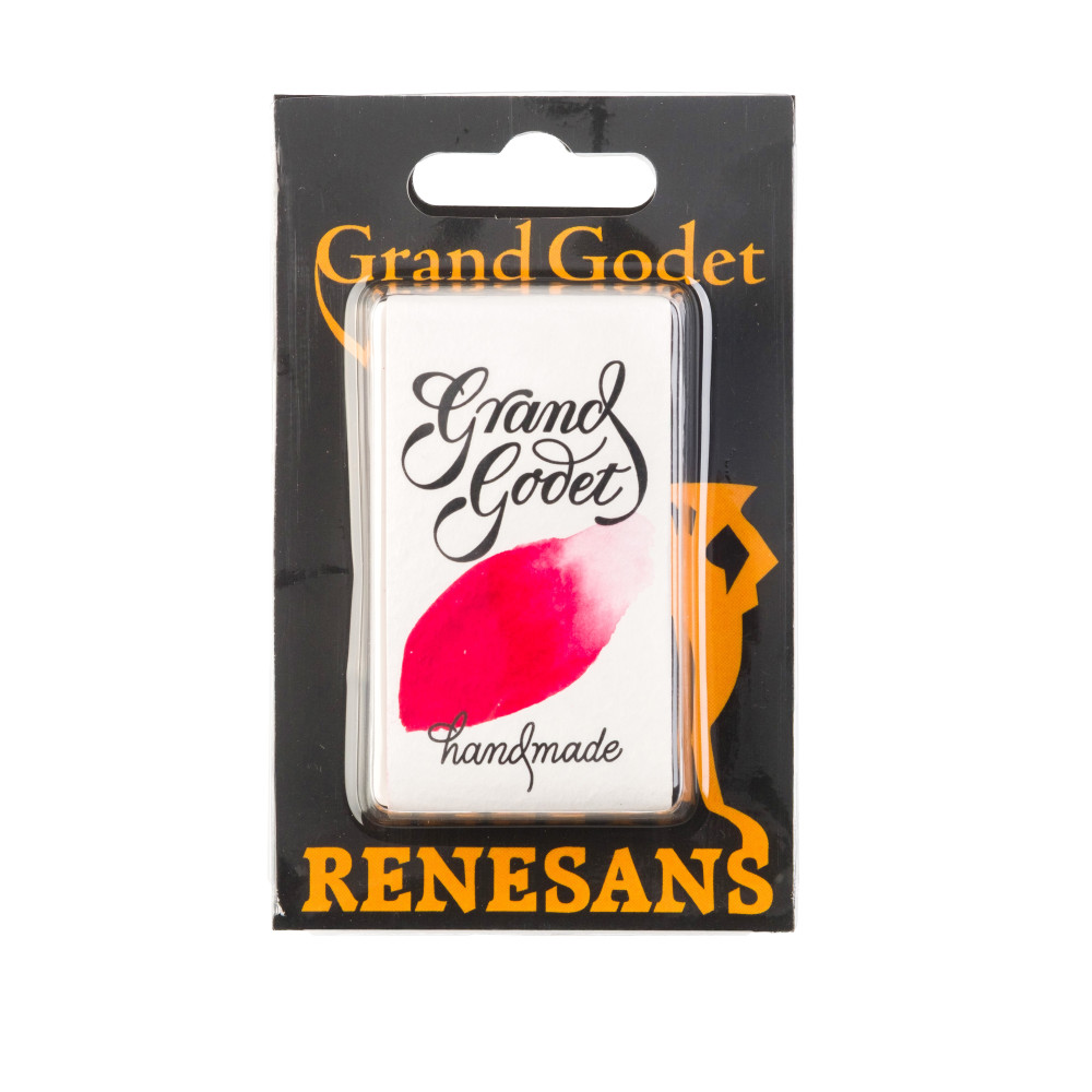Farba akwarelowa Grand Godet w kostce - Renesans - 9 Anthraquinoid Red