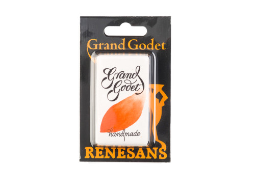 Grand Godet watercolor paint - Renesans - 5 Cadmium Orange