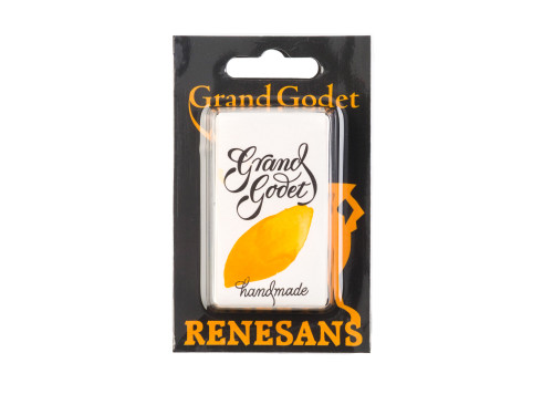 Grand Godet watercolor paint - Renesans - 4 Cadmium Yellow Deep