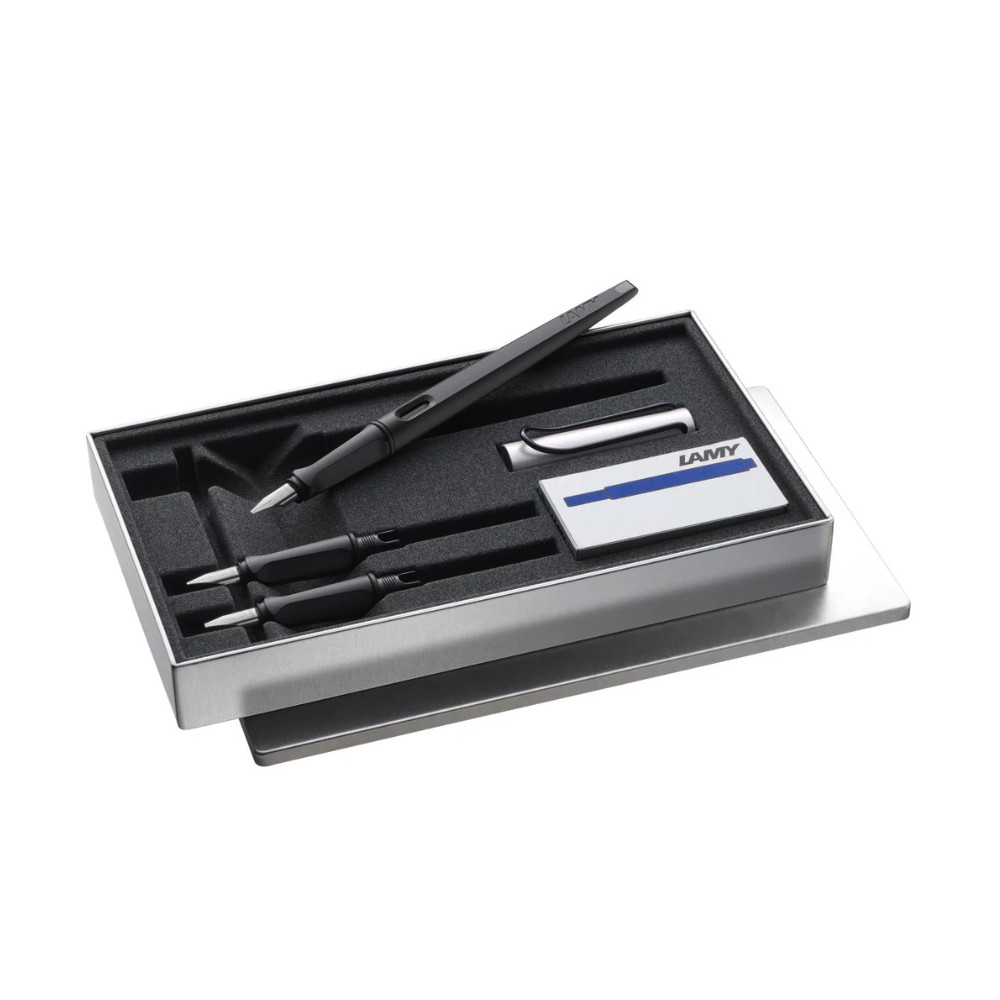 Zestaw do kaligrafii z piórem wiecznym Joy 011 - Lamy - Black