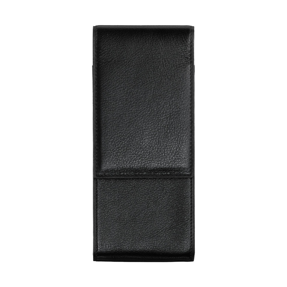 Fountain pen double leather case A203 - Lamy - Black