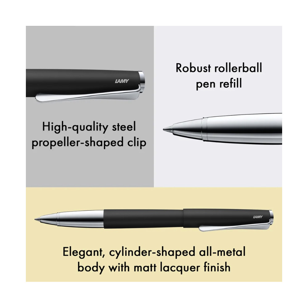 Pióro kulkowe Studio 367 - Lamy - Black M