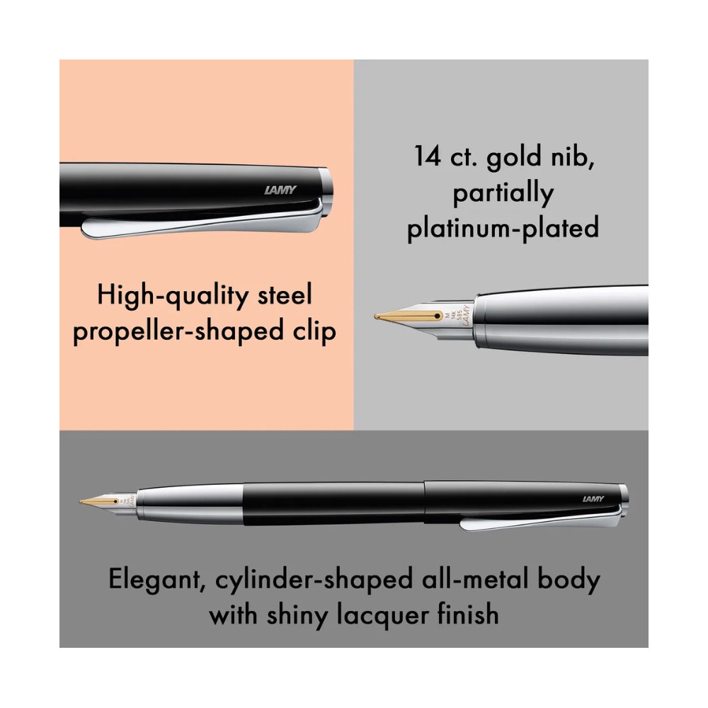 Pióro wieczne Studio 068 - Lamy - Pianoblack F