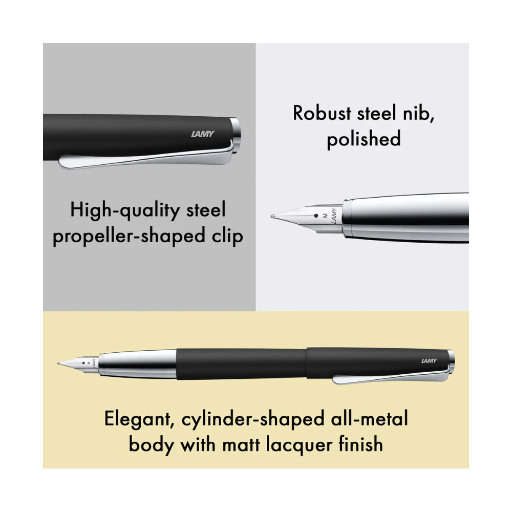 Pióro wieczne Studio 067 - Lamy - Black F