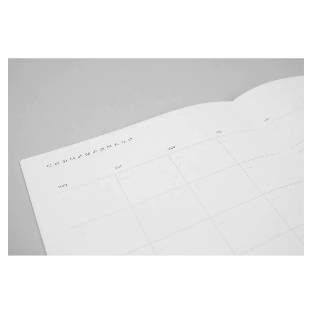 Classic undated planner - Papierniczeni - Pumpkin