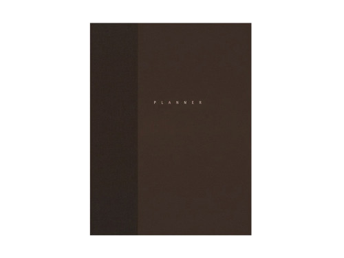 Classic undated planner - Papierniczeni - Cacao