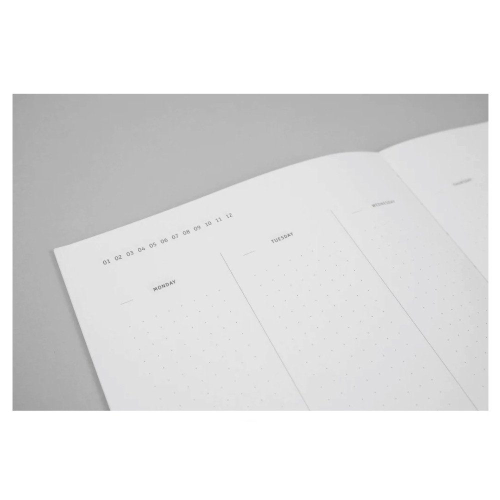 Planner niedatowany Klasyk - Papierniczeni - Mech