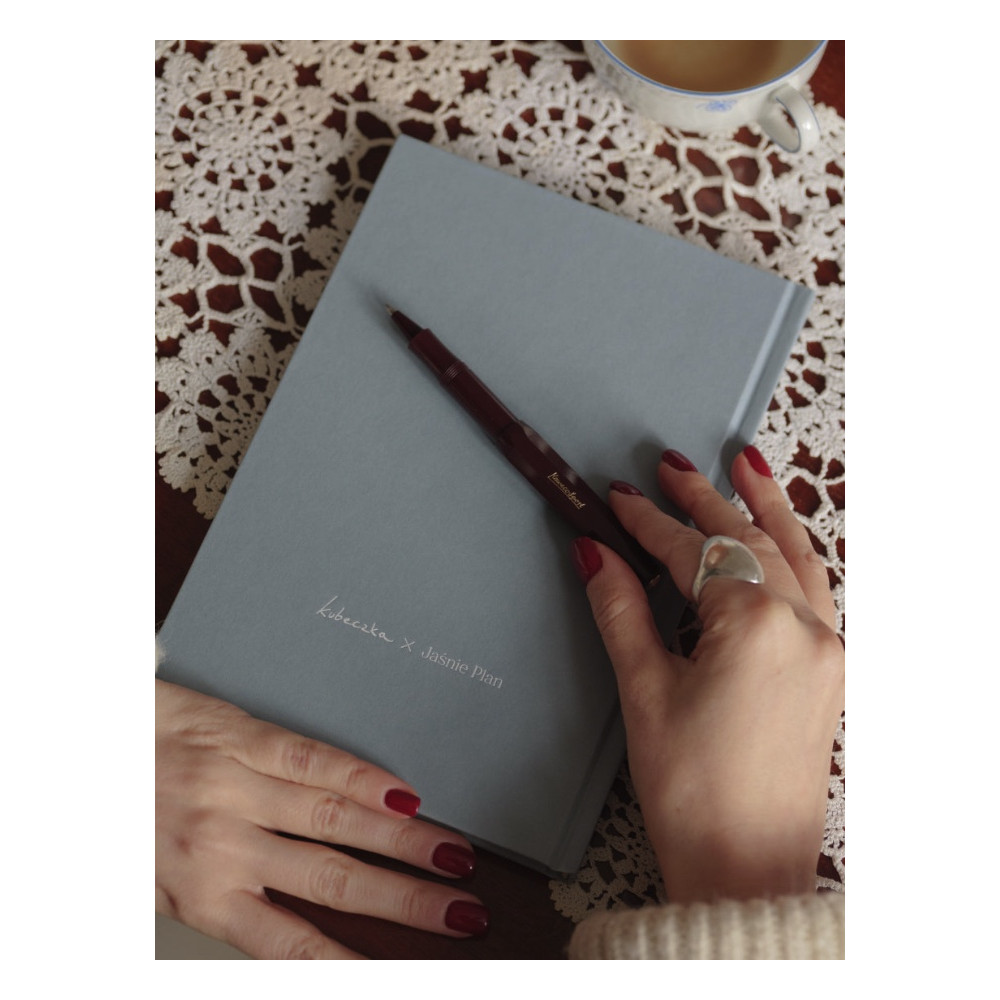 Creative Notebook Jaśnie Plan x Kubeczka A5 - bordeaux