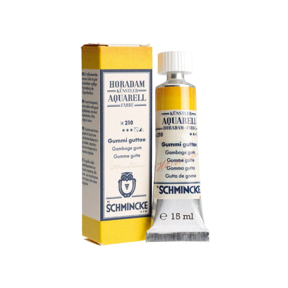 Farba akwarelowa Horadam Aquarell - Schmincke - 210 Gamboge Gum 15 ml