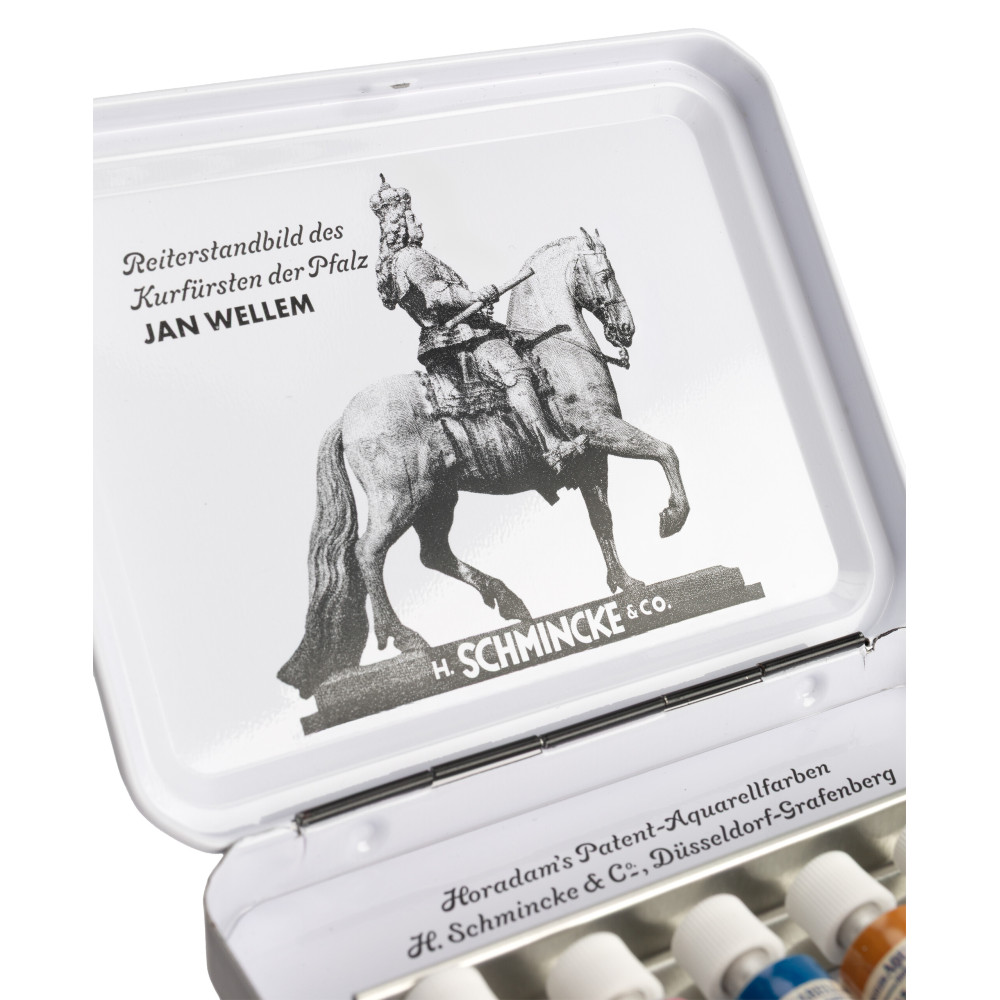 Set of Horadam Aquarell Retro II watercolor paints - Schmincke - 6 x 5 ml