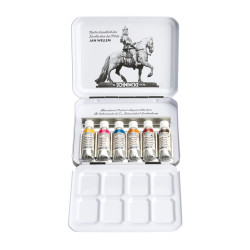 Set of Horadam Aquarell Retro II watercolor paints - Schmincke - 6 x 5 ml