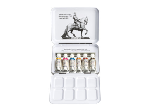 Set of Horadam Aquarell Retro II watercolor paints - Schmincke - 6 x 5 ml