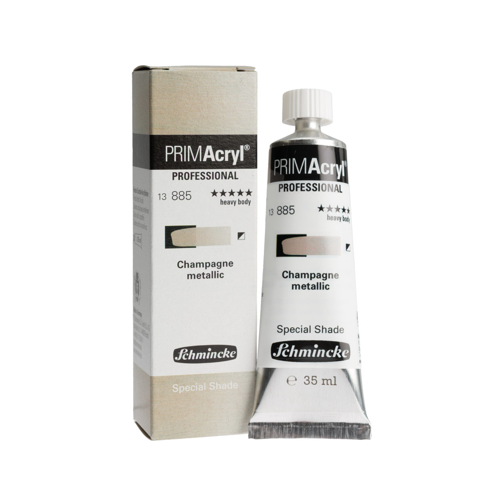Farba akrylowa PRIMAcryl - Schmincke - 885 Champagne Metallic 60 ml