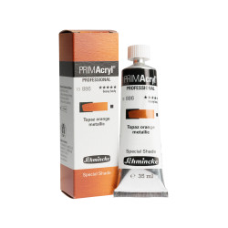 Farba akrylowa PRIMAcryl - Schmincke - 886 Topaz Orange Metallic 60 ml