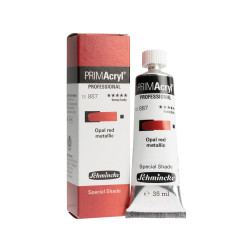 Farba akrylowa PRIMAcryl - Schmincke - 887 Opal Red Metallic 60 ml