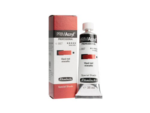 PRIMAcryl professional acrylic paint - Schmincke - 887 Opal Red Metallic 60 ml