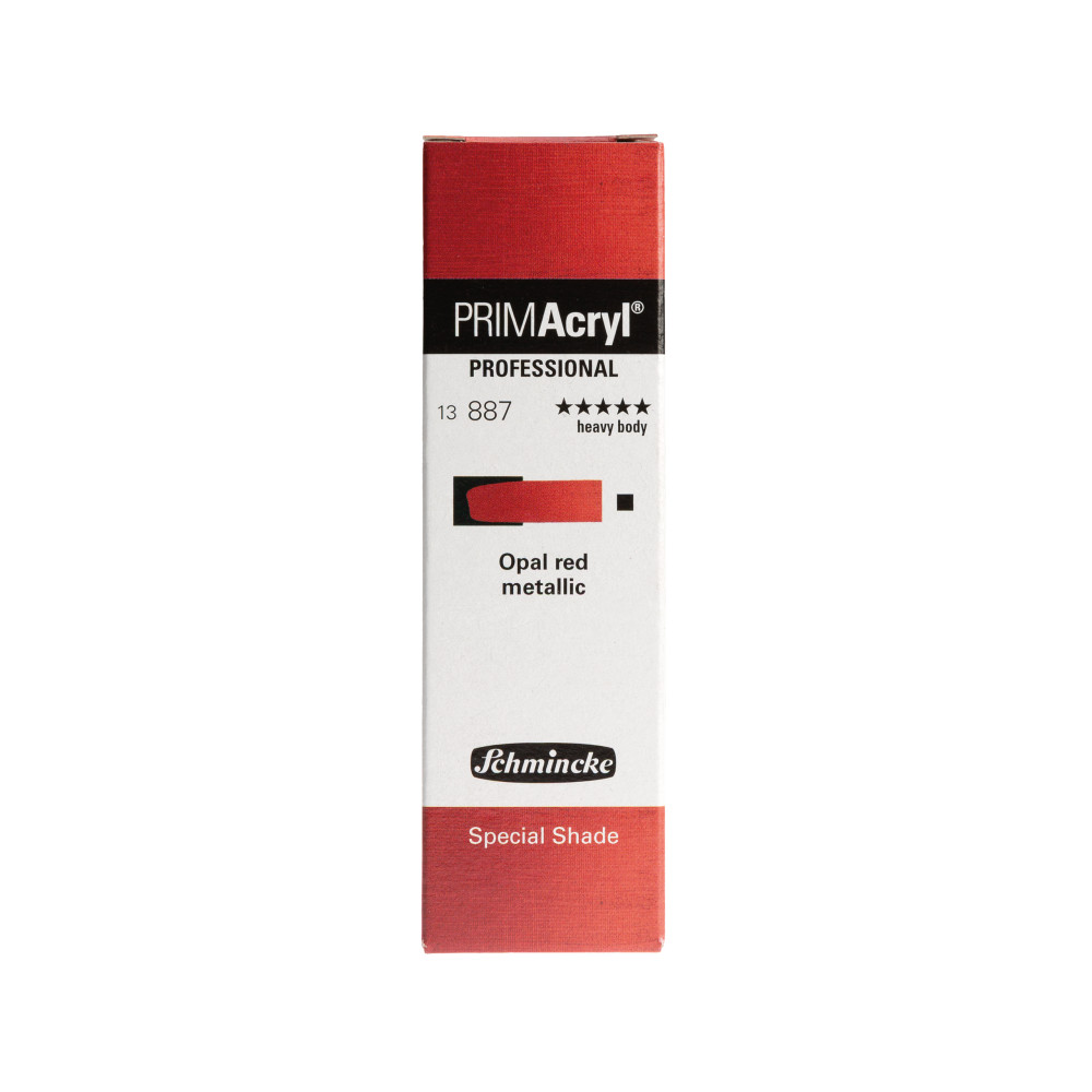 Farba akrylowa PRIMAcryl - Schmincke - 887 Opal Red Metallic 60 ml