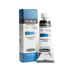 PRIMAcryl professional acrylic paint - Schmincke - 888 Sapphire Blue Metallic 60 ml