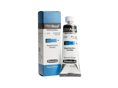 Farba akrylowa PRIMAcryl - Schmincke - 888 Sapphire Blue Metallic 60 ml