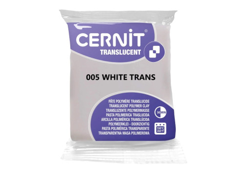 Polymer modelling clay Translucent - Cernit - 005 Clear 56 g