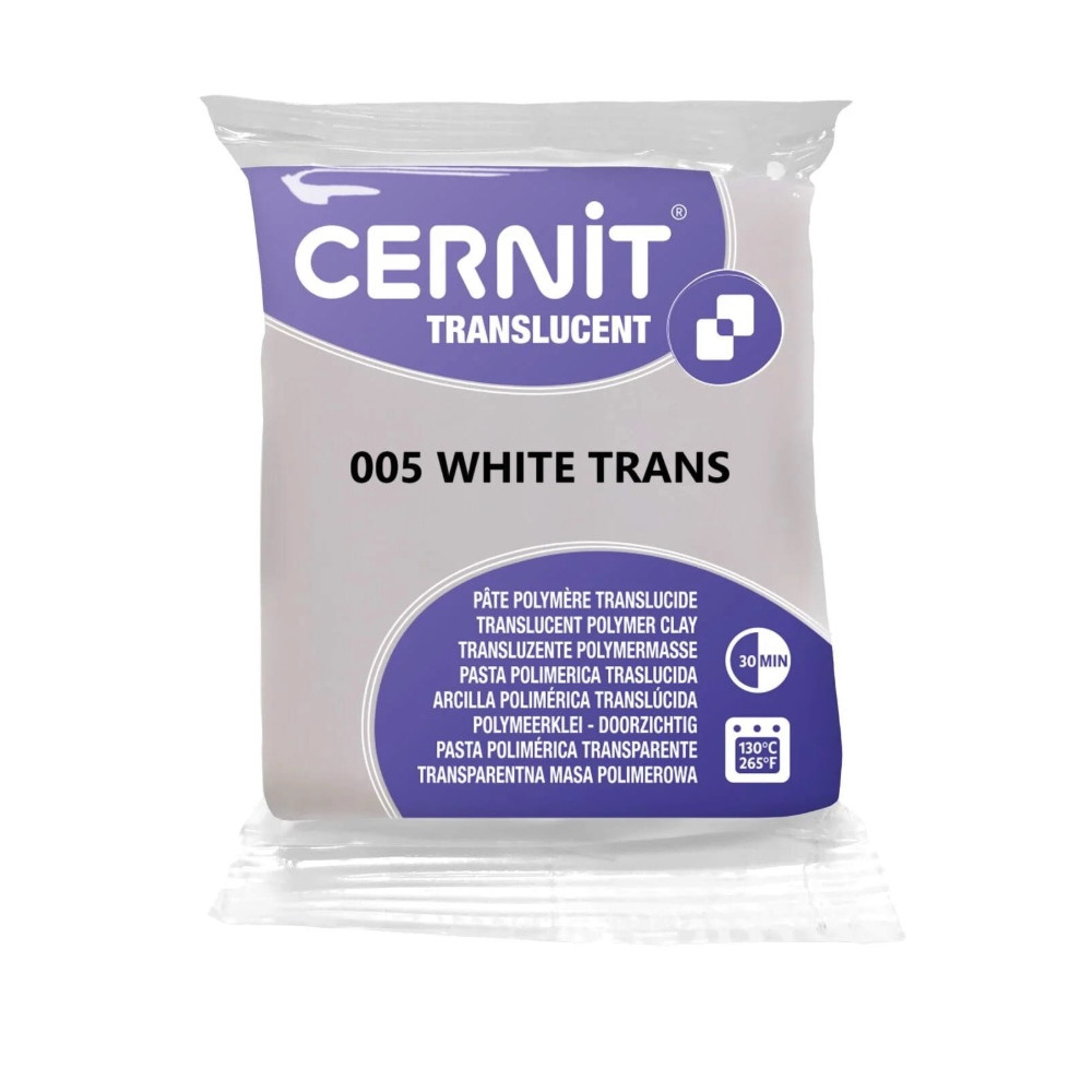 Polymer modelling clay Translucent - Cernit - 005 Clear 56 g