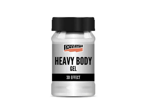 Heavy Body Gel - Pentart - transparent, glossy, 100 ml