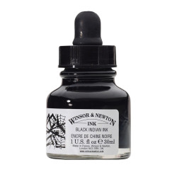 Dopper Black Indian Ink - Winsor & Newton - 30 ml
