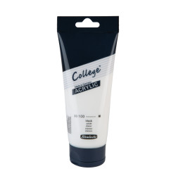 College Acrylic paint - Schmincke - 100 White 250 ml
