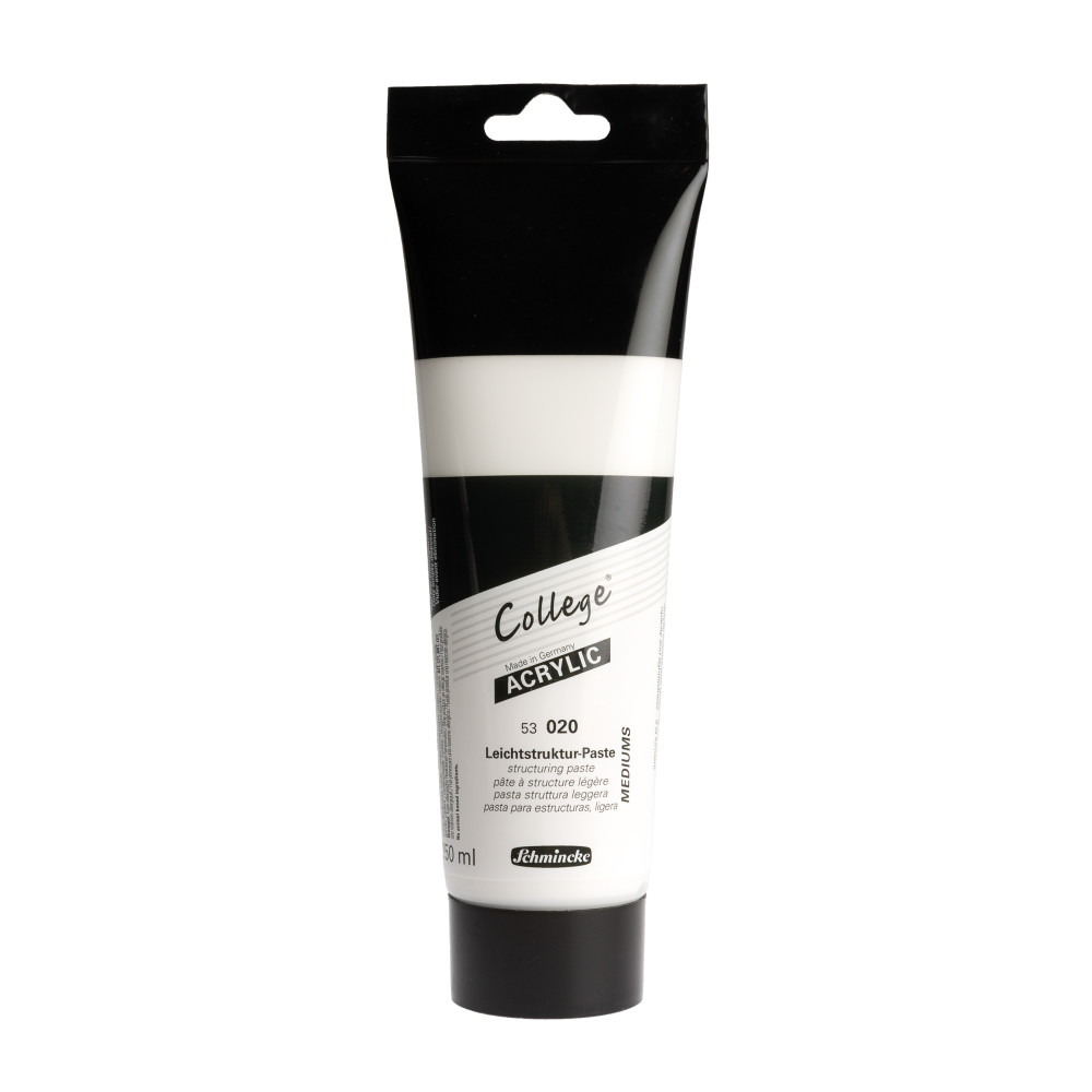 College Acrylic 020 structural paste - Schmincke - 250 ml