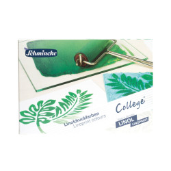 Set of College Linoprint paints - Schmincke - 5 x 75 ml