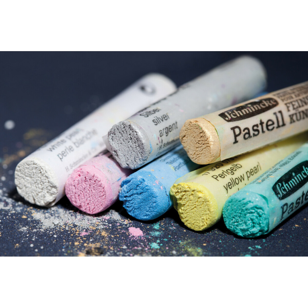 Set of Finest Extra-Soft artists’ pastels in wooden box - Schmincke - 48 pcs