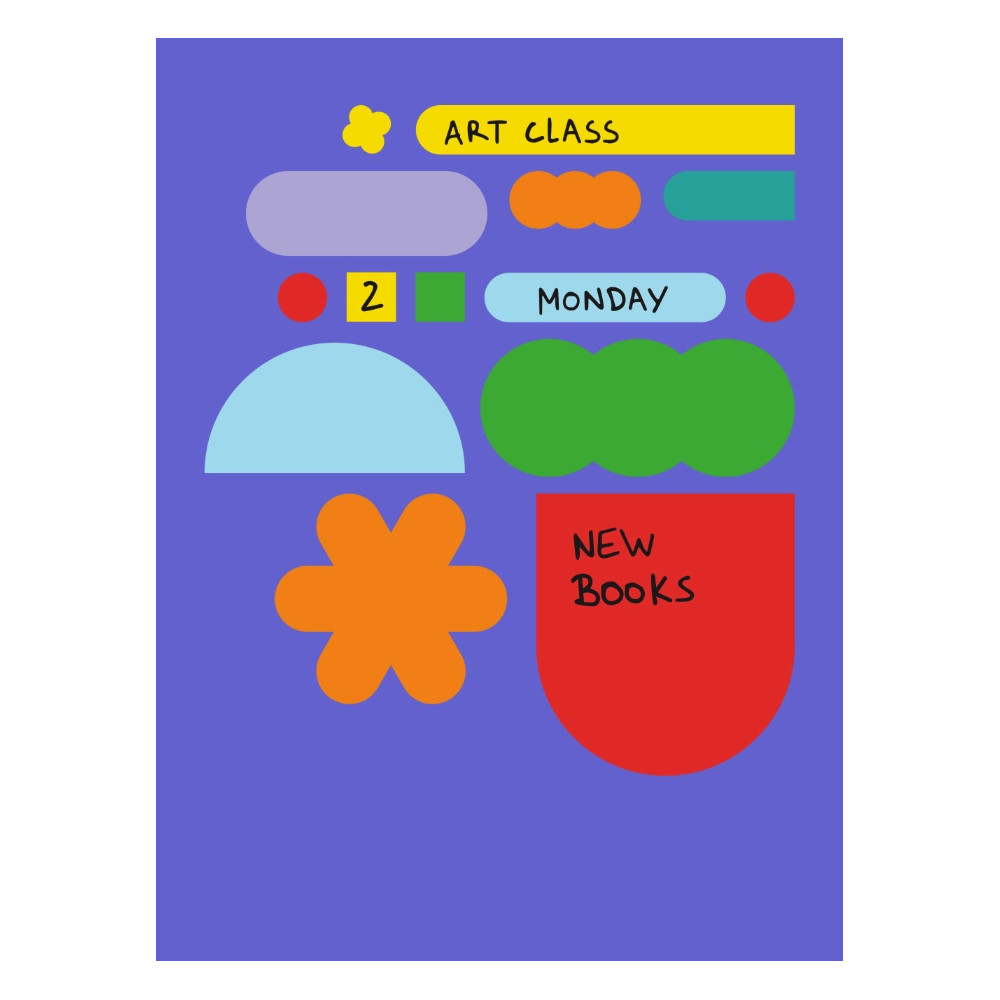 Naklejki kształty Shapes - mishmash - 100 szt.